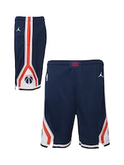 Fanatics Blue Washington Wizards Statement Swingman Youth Shorts - Image 1 of 3