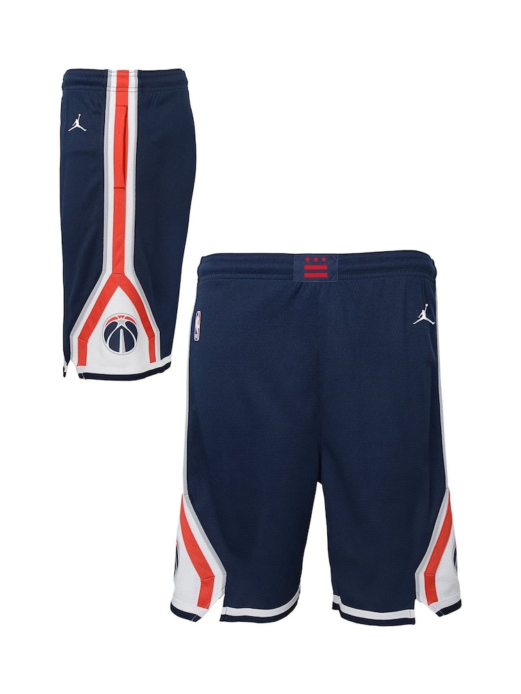Fanatics Blue Washington Wizards Statement Swingman Youth Shorts - Image 1 of 3