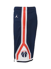 Fanatics Blue Washington Wizards Statement Swingman Youth Shorts - Image 2 of 3