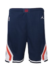 Fanatics Blue Washington Wizards Statement Swingman Youth Shorts - Image 3 of 3