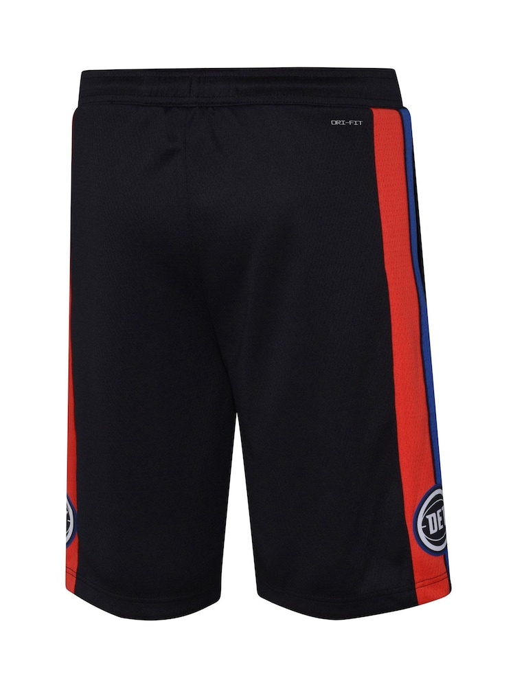 Fanatics Youth Blue Detroit Pistons Statement Swingman Shorts - Image 2 of 3