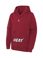 Sudadera con capucha roja de Miami Heat de Fanatics - Imagen 2 de 3