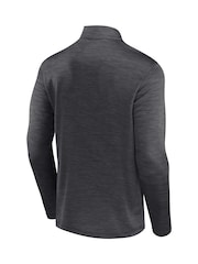Fanatics Grey Boston Bruins Quarter Zip Top - Image 3 of 3