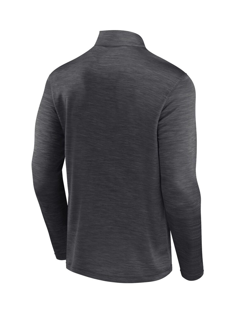 Fanatics Grey Boston Bruins Quarter Zip Top - Image 3 of 3