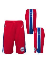 Fanatics Youth Red Philadelphia 76ers Statement Swingman Shorts - Image 1 of 3