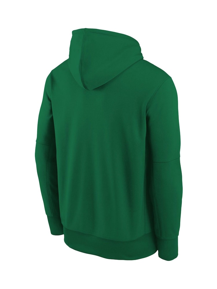 Fanatics Youth Green Oakland Athletics Practice Graphic Therma Hoodie - Image 3 of 3