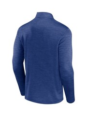 Fanatics Blue Edmonton Oilers Quarter Zip Top - Image 3 of 3