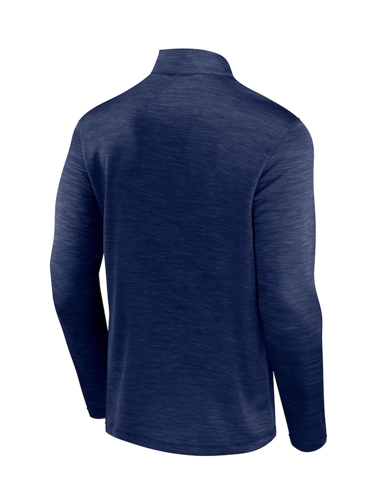 Fanatics Blue Montreal Canadiens Quarter Zip Top - Image 3 of 3