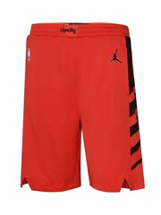 Fanatics Youth Red Portland Trail Blazers Statement Swingman Shorts - Image 3 of 3