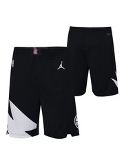 Fanatics Youth Los Angeles Clippers Statement Swingman Black Shorts - Image 1 of 3