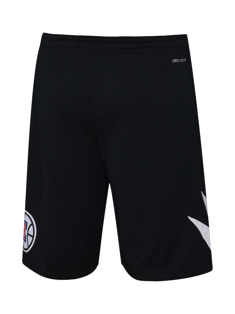 Fanatics Youth Los Angeles Clippers Statement Swingman Black Shorts - Image 2 of 3