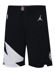 Fanatics Youth Los Angeles Clippers Statement Swingman Black Shorts - Image 3 of 3