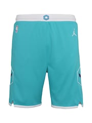 Fanatics Green Charlotte Hornets Icon Swingman Shorts - Image 3 of 3