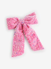 Multi Sequin Long Bow Clip - Image 1 of 2
