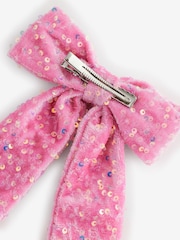 Multi Sequin Long Bow Clip - Image 2 of 2