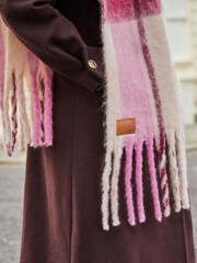 Lipsy Super Soft Check Brushed Scarf - Изображение 3 из 4
