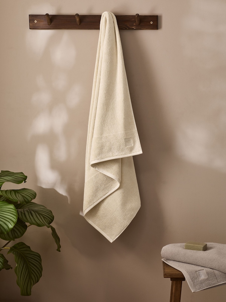 self. Natural Supersoft Towel 100% Cotton - Image 2 of 2