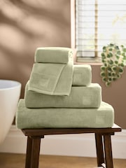 self. Green Supersoft Towel 100% Cotton - Image 1 of 2