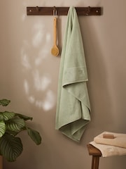 self. Green Supersoft Towel 100% Cotton - Image 2 of 2