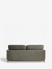 Fine Chenille Sage Green Ellison 3 Seater Sofa - Image 7 of 9