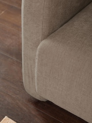 Fine Chenille Mink Brown Arden 3 Seater Sofa - Image 3 of 9
