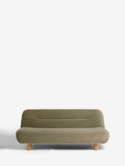Soft Velvet Sage Green Otis Sofa Bed - Image 9 of 11