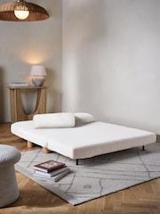 Casual Boucle Light Natural Palma Double Sofa Bed - Image 2 of 6