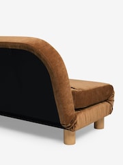 Relaxed Chenille Toffee Brown Palma Double Sofa Bed - Image 10 of 11