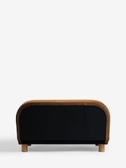 Relaxed Chenille Toffee Brown Palma Double Sofa Bed - Image 8 of 11