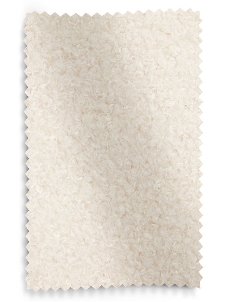 Soft Cosy Boucle Ivory Jaxon Swivel Recliner Armchair - Image 12 of 12