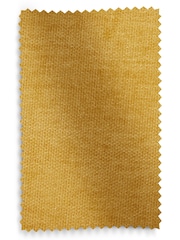 Fine Chenille Ochre Yellow Emory Compact 2 Seater Sofa in a Box - Image 9 of 9
