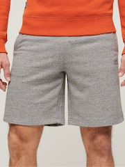Superdry Grey Essential Logo Jersey Shorts - Image 1 of 4