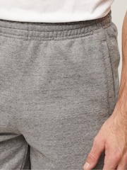 Superdry Grey Essential Logo Jersey Shorts - Image 4 of 4