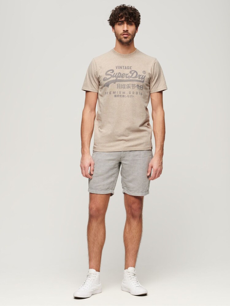 Superdry Nude Classic Heritage T-Shirt - Image 2 of 3