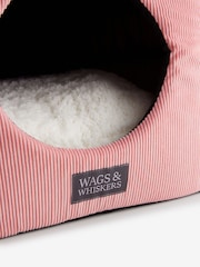 Pink Corduroy Cat Bed - Image 10 of 10