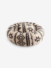 Navy Borg Round Pet Bed - Image 3 of 5