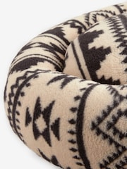 Navy Borg Round Pet Bed - Image 4 of 5