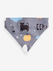Grey Matching Family Halloween Pet Bandana - Image 4 of 5