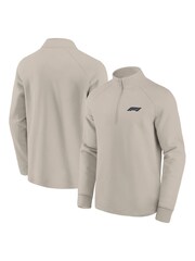 Fanatics Formula 1 Quarter Zip Brown Top - Image 1 of 3