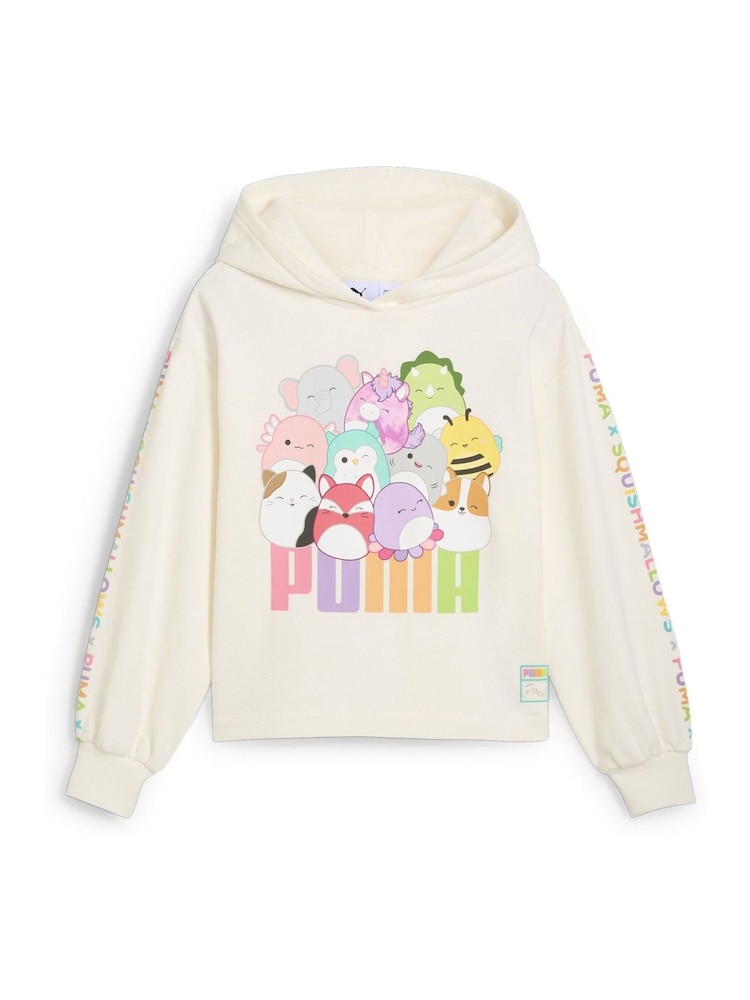 Puma White Girls X Squishmallows Hoodie - Image 1 of 4