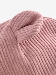 Pink Corduroy Trapper Hat (3mths-10yrs) - Image 4 of 6