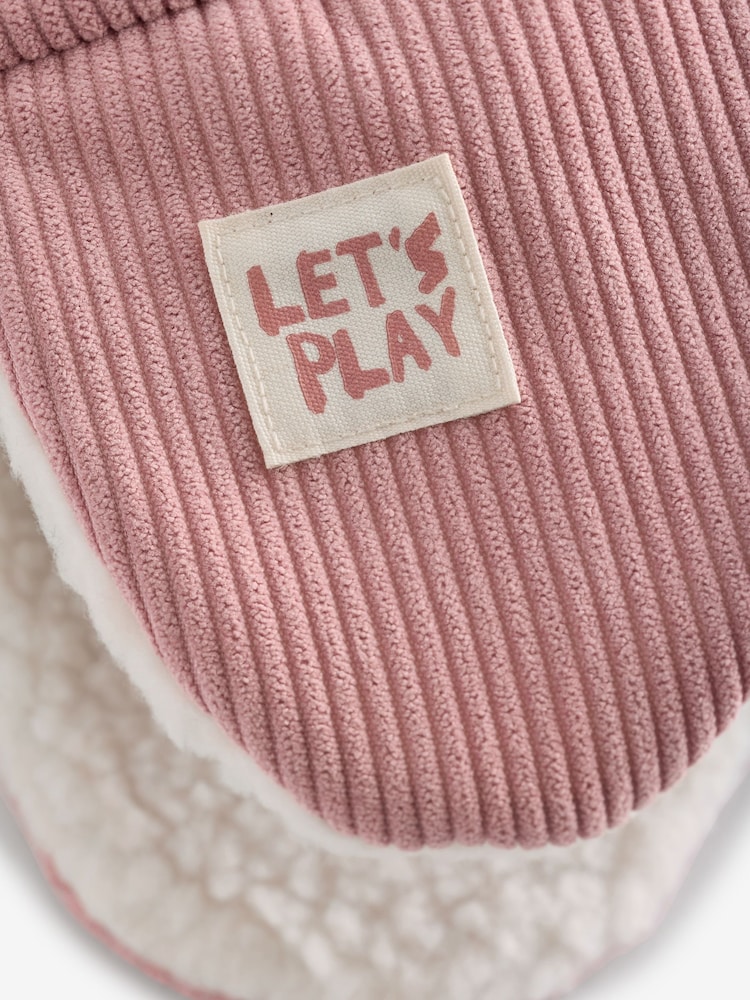 Pink Corduroy Trapper Hat (3mths-10yrs) - Image 6 of 6