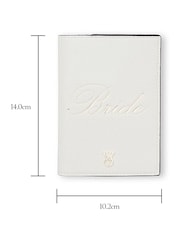 Victoria's Secret Bridal White Stripe Passport Holder - Image 4 of 4