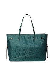 Victoria's Secret Black Ivy Green Tote Bag - Image 2 of 5