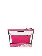 Victoria's Secret Hot Pink AM/PM Makeup Bag Duo - Image 3 of 4