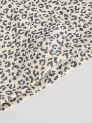 Grey Leopard Print Baby 100% Cotton Long Sleeve Top Knitted Waistcoat and Leggings Set 3 Piece (0mths-2yrs) - Image 17 of 17
