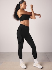 Black Dry Tech Sculpt and Lift Leggings - Image 1 of 8