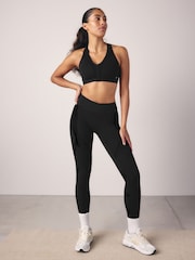 Black Dry Tech Sculpt and Lift Leggings - Image 3 of 8