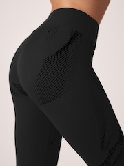 Black Dry Tech Sculpt and Lift Leggings - Image 7 of 8