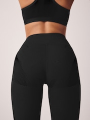 Black Dry Tech Sculpt and Lift Leggings - Image 8 of 8
